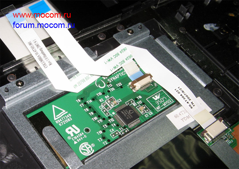 Acer Extensa 5220 / 5620: TouchPad SYNAPTICS 920-000436-01;  50.4T305.001 AMW 20798 80 60V VW-1;  50.4T304.021 AWM 20624 80C VW-1