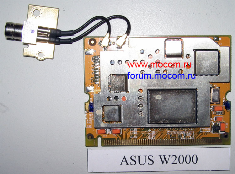  Asus W2000 / W2V: TV-tuner DVB-T mini PCI Card LR307;  