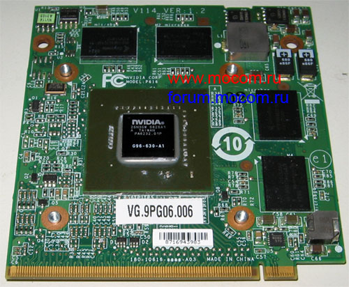  Acer Aspire 5930G:  G96-630-A1 VG.9PG06.006