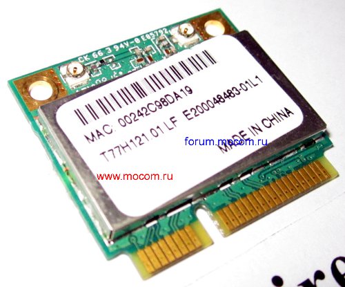  Acer Aspire 3410: mini PCI Wi-Fi AR5B95 T77H121.01 LF