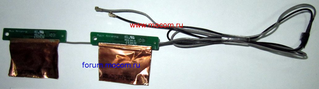  Sony VAIO VPCEA3S1R / PCG-61211V: mini PCI Wi-Fi ; Aux Antenna 073-0101-8644-A; Main Antenna 073-0101-8643-A