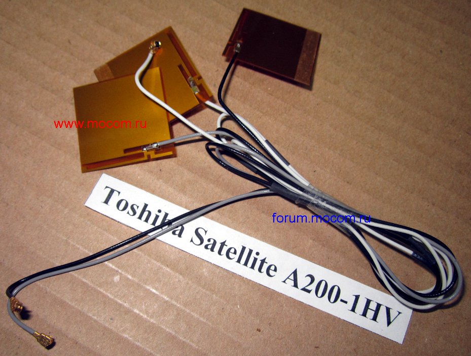  Toshiba Satellite A200-1HV: mini PCI Wi-Fi ; DC33000BG10 HFT40-CP31M