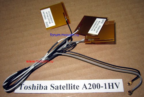  Toshiba Satellite A200-1HV: mini PCI Wi-Fi ; DC33000BG10 HFT40-CP31M