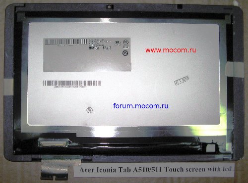  Acer Iconia Tab A510 / A511:   ;   B101EVT04.0; 10.1" 1280x800
