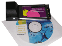USB2.0+1394a CardBus PC Card -  PCMCIA-USB-1394